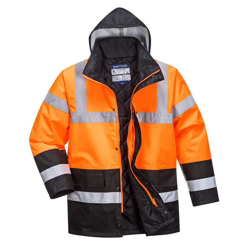 Laden Sie das Bild in Galerie -Viewer, Warnschutz Kontrast Winter Verkehrsjacke - S467