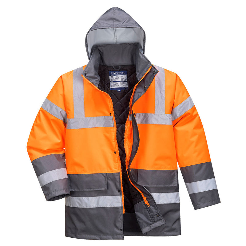 Laden Sie das Bild in Galerie -Viewer, Warnschutz Kontrast Winter Verkehrsjacke - S467