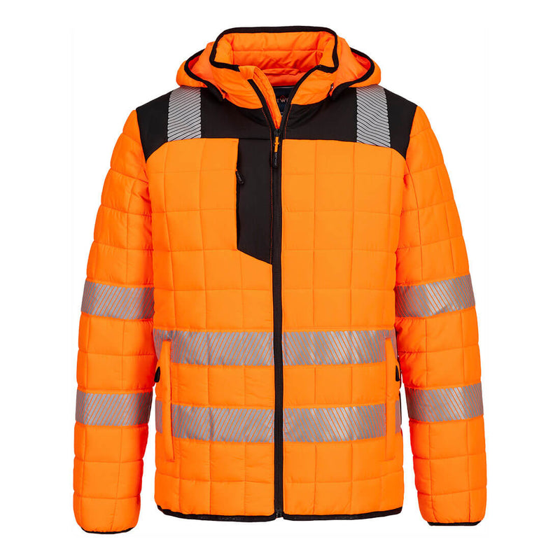 Laden Sie das Bild in Galerie -Viewer, PW3 Hi-Vis quadratisch gesteppte Jacke T165