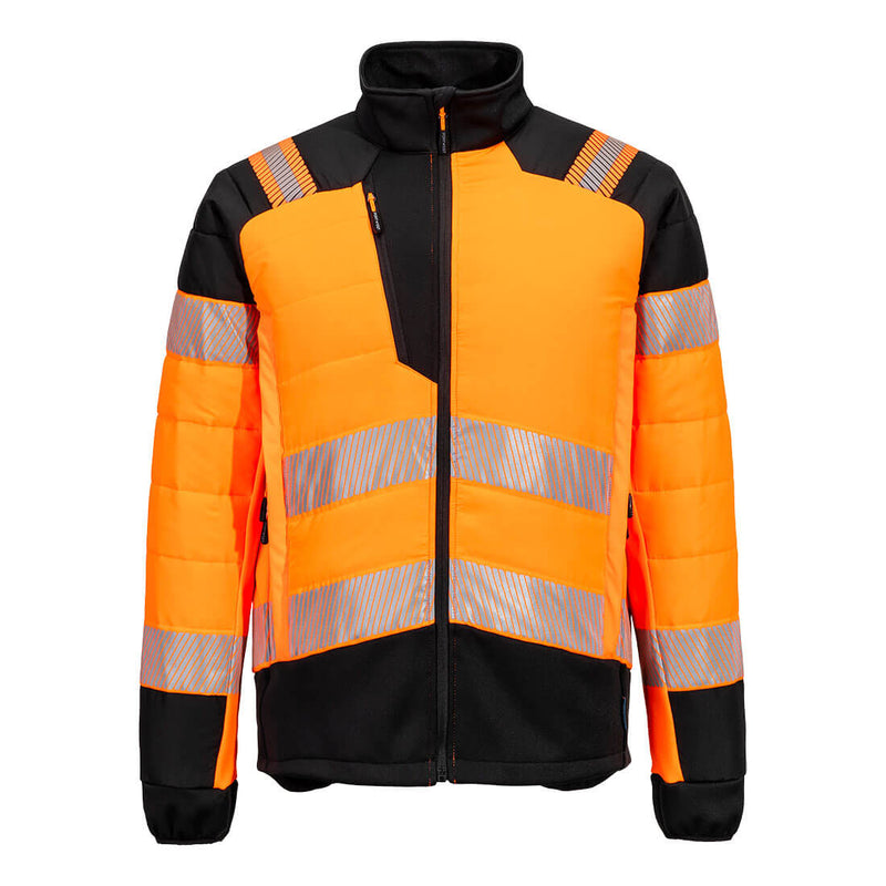 Laden Sie das Bild in Galerie -Viewer, PW3 Hi-Vis Hybrid Steppjacke T170