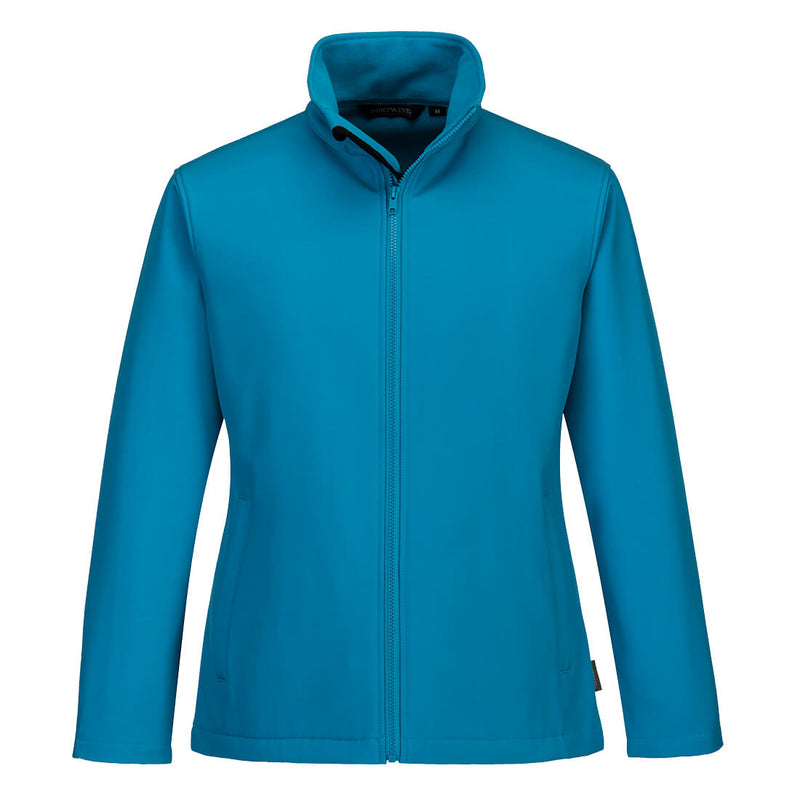 Laden Sie das Bild in Galerie -Viewer, Damen Print und Promo Softshelljacke (2L) - TK21