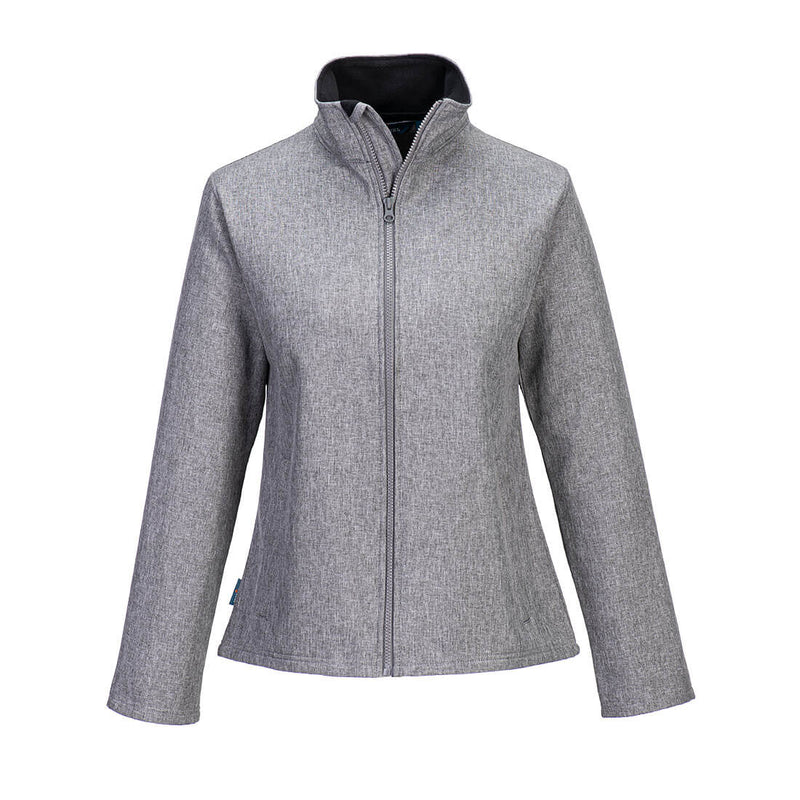 Laden Sie das Bild in Galerie -Viewer, Damen Print und Promo Softshelljacke (2L) - TK21