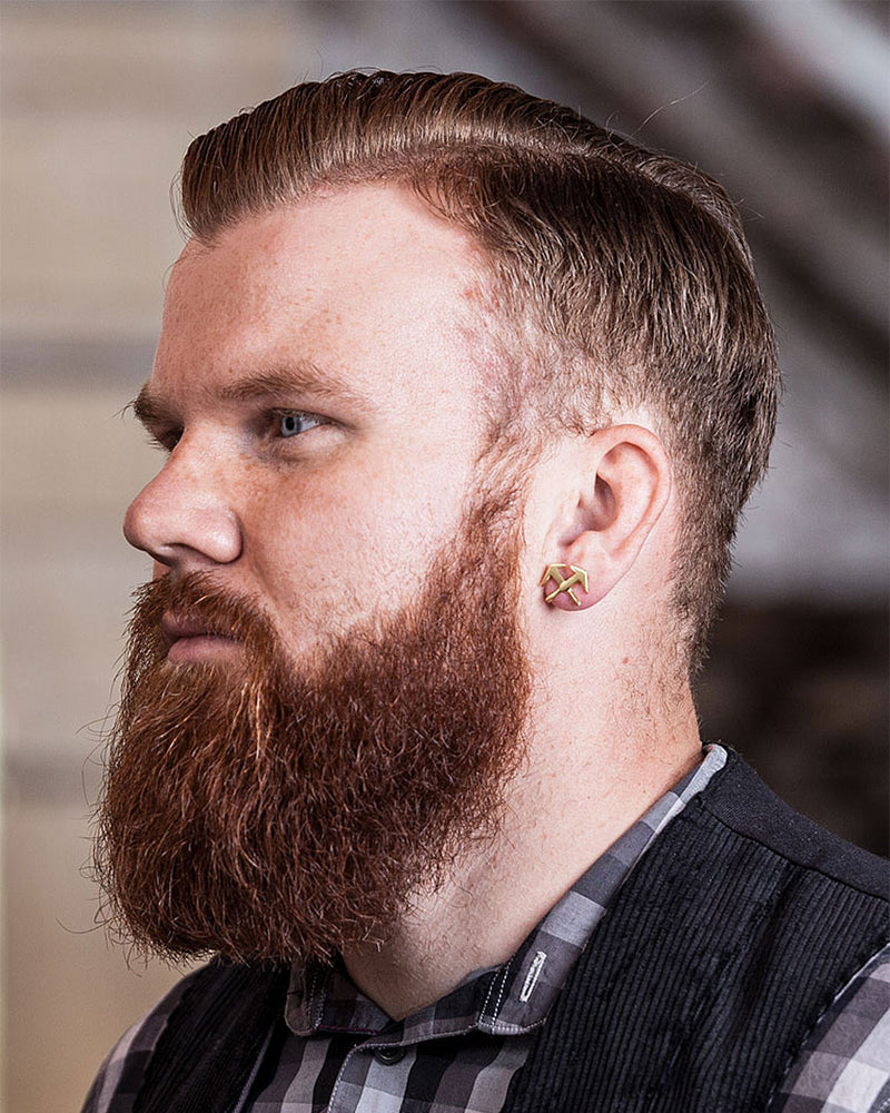 Laden Sie das Bild in Galerie -Viewer, Oyster Dave Ohrstecker - Dachdecker