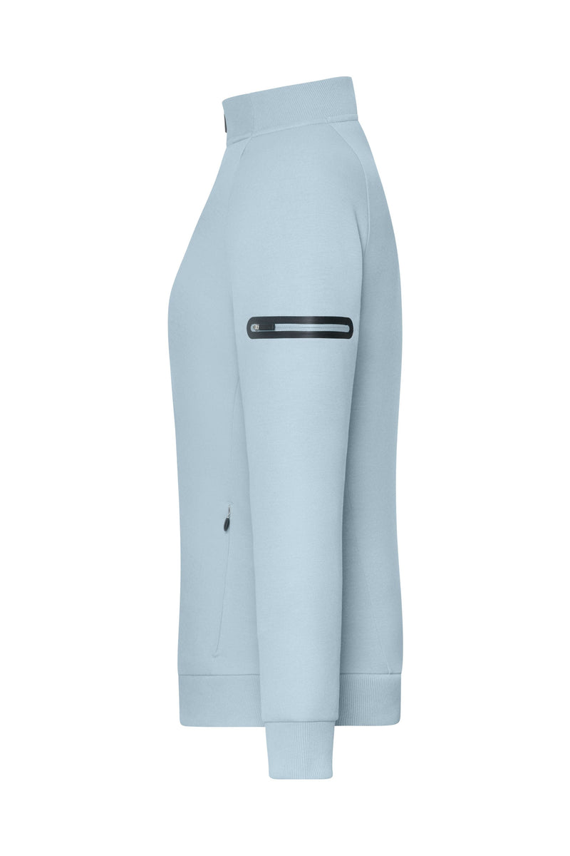 Laden Sie das Bild in Galerie -Viewer, Ladies' Zip Jacket Interlock OCS Blended & RCS