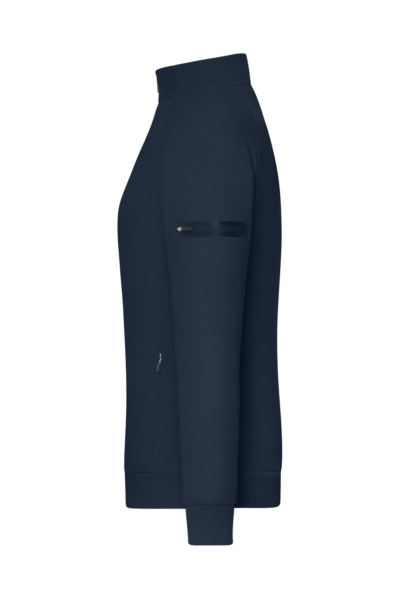 Laden Sie das Bild in Galerie -Viewer, Ladies' Zip Jacket Interlock OCS Blended & RCS