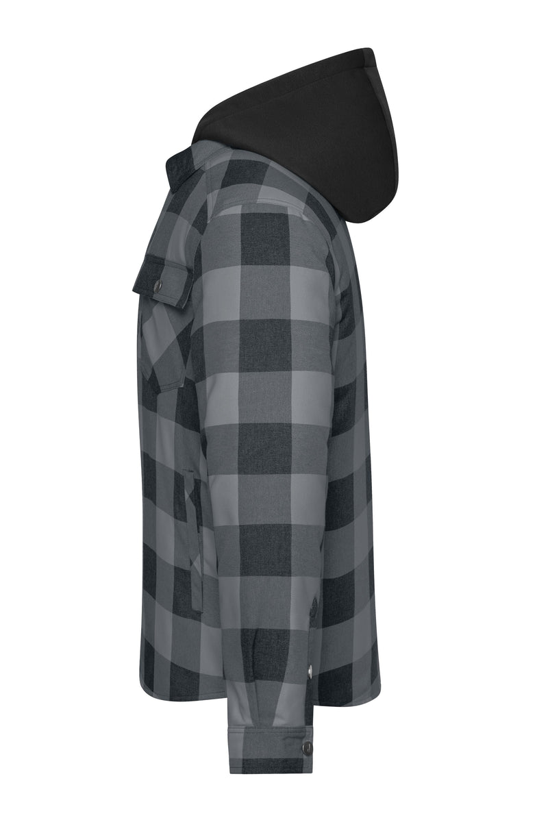 Laden Sie das Bild in Galerie -Viewer, Workwear Check Shirt Jacket