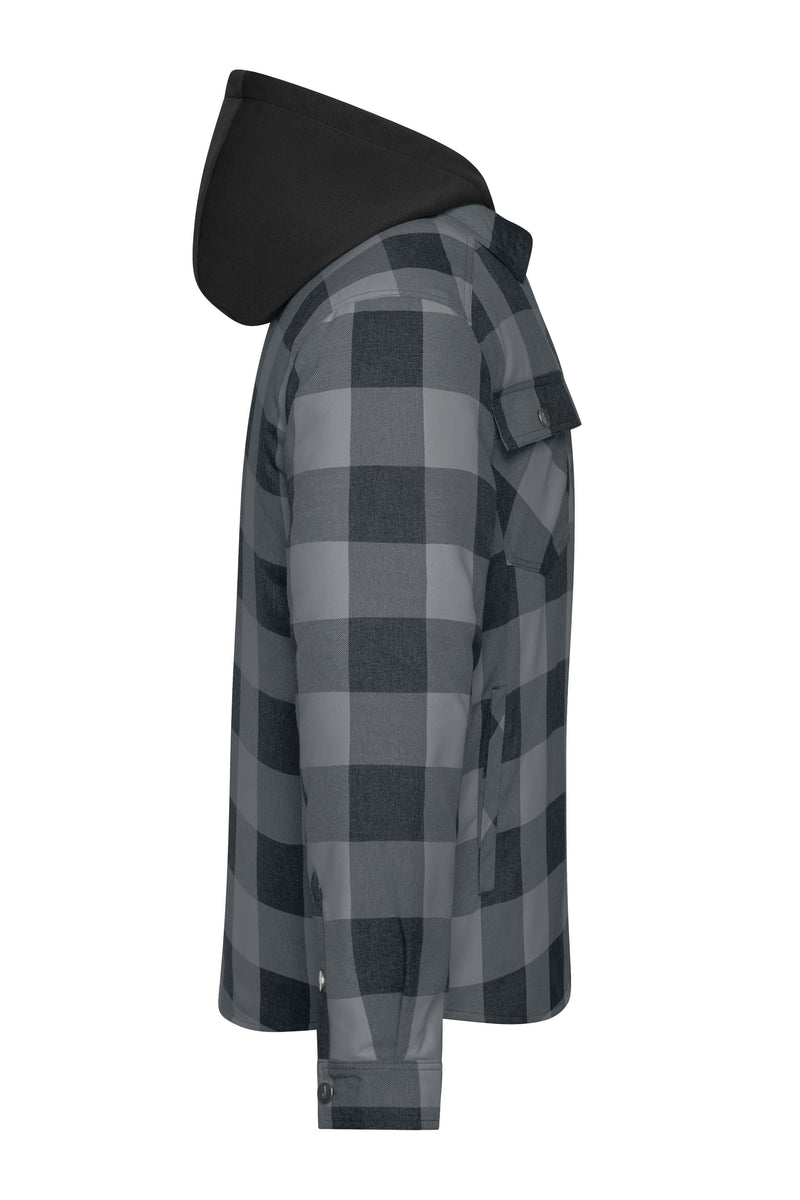 Laden Sie das Bild in Galerie -Viewer, Workwear Check Shirt Jacket