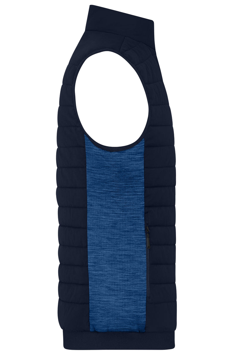 Laden Sie das Bild in Galerie -Viewer, Men's Padded Hybrid Vest