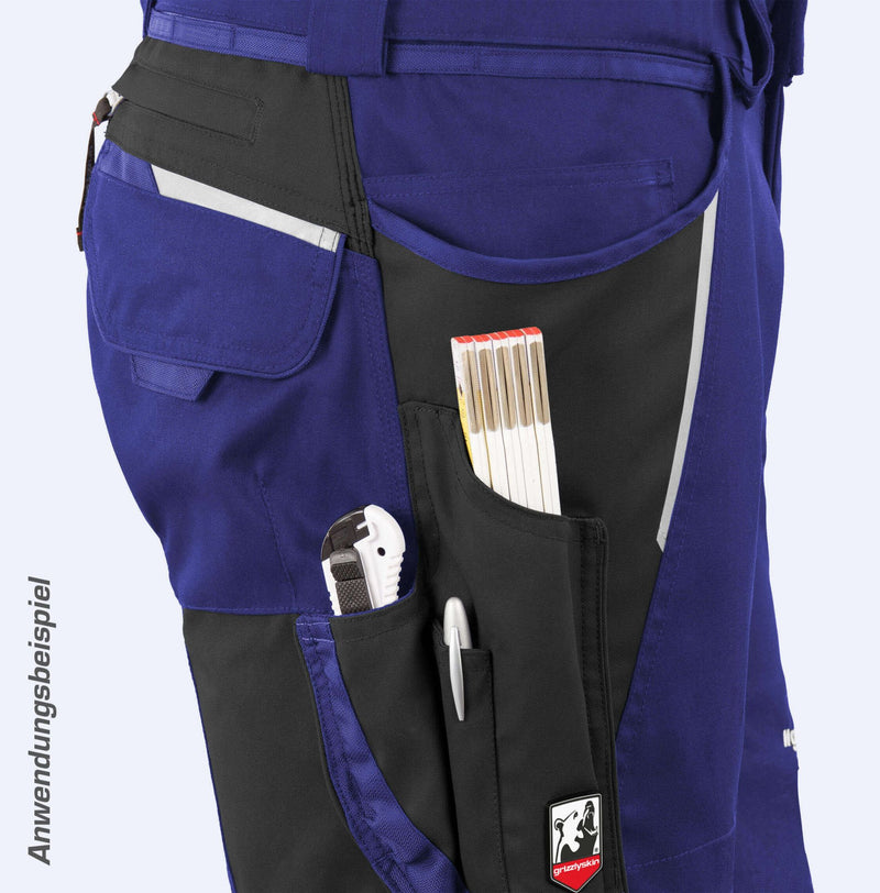 Laden Sie das Bild in Galerie -Viewer, Shorts IRON Men - Blau/Schwarz