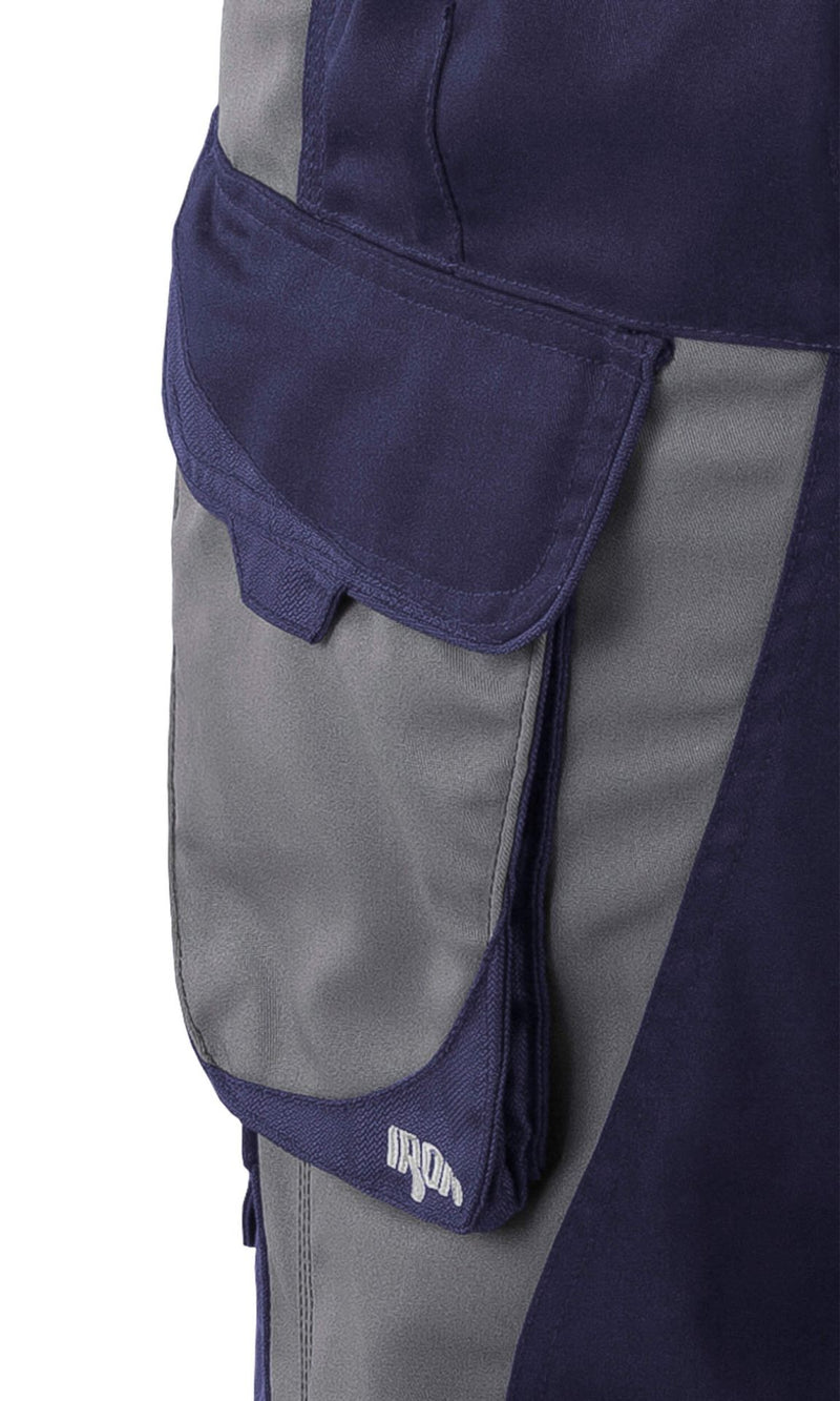 Laden Sie das Bild in Galerie -Viewer, Shorts IRON Men - Marine/Grau