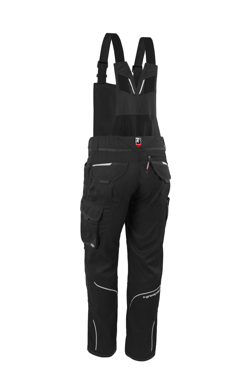 Laden Sie das Bild in Galerie -Viewer, Latzhose IRON Men - Schwarz