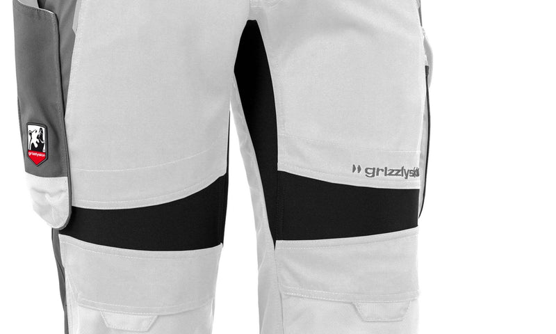 Laden Sie das Bild in Galerie -Viewer, Bundhose IRON Men - Grau/Weiß