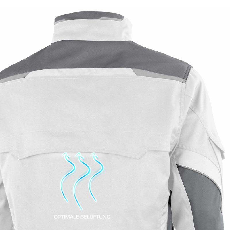 Laden Sie das Bild in Galerie -Viewer, Bundjacke IRON Men - Grau/Weiß