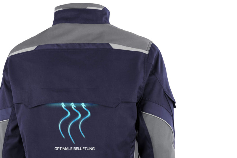 Laden Sie das Bild in Galerie -Viewer, Bundjacke IRON Men - Marine/Grau