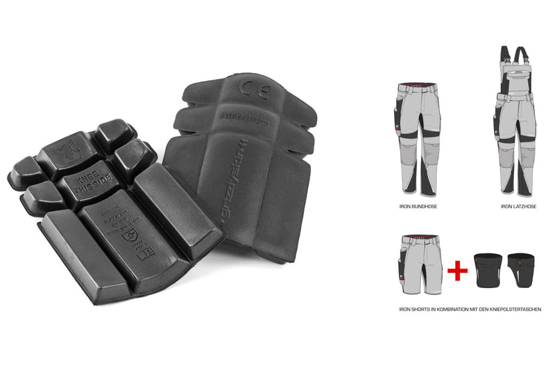 Laden Sie das Bild in Galerie -Viewer, Kniepolster "IRON"