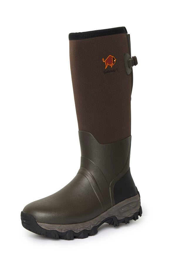 Laden Sie das Bild in Galerie -Viewer, Gummistiefel mit Neopren WOODWALKER 18" 4MM