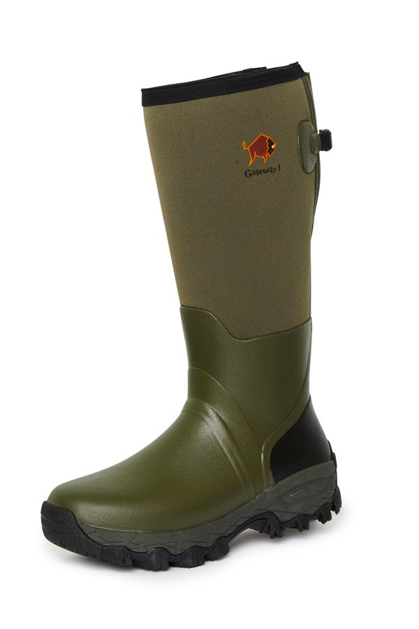 Laden Sie das Bild in Galerie -Viewer, Gummistiefel mit Neopren WOODWALKER 18" 4MM