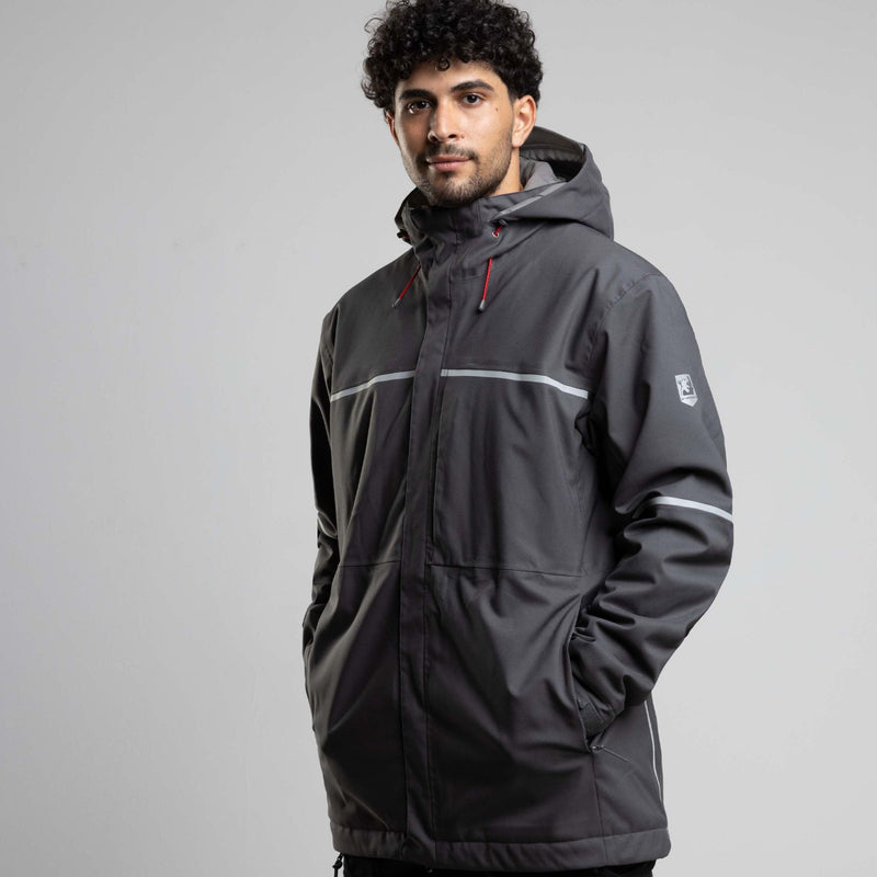 Laden Sie das Bild in Galerie -Viewer, Winter Hardshelljacke "Resist" PrimaLoft®