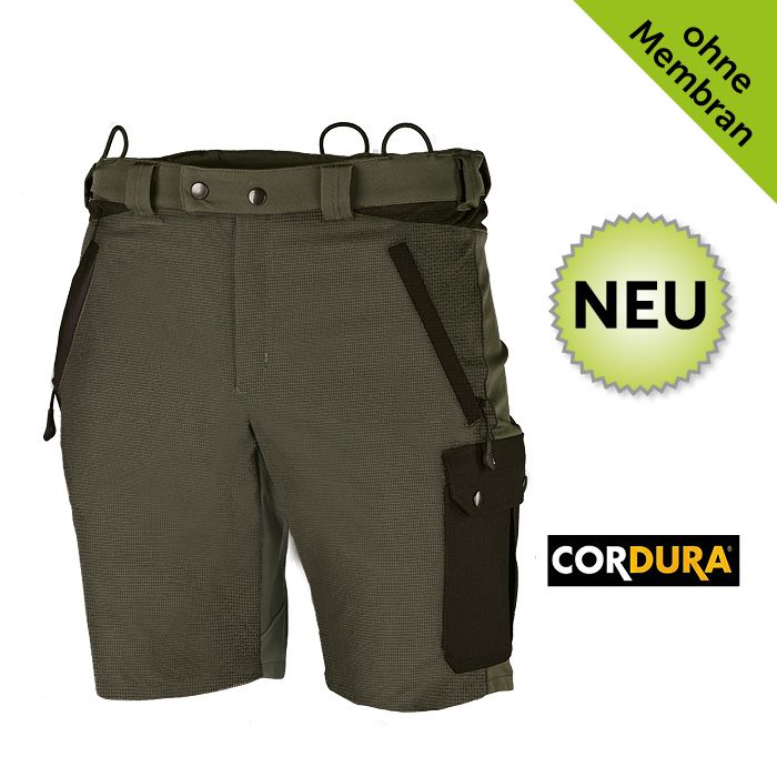 Laden Sie das Bild in Galerie -Viewer, PSS Arbeitshose Kurz X-treme Work grün ohne Membran - 541