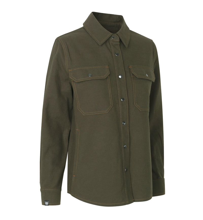 Laden Sie das Bild in Galerie -Viewer, Flanellbluse - Damen - 0705