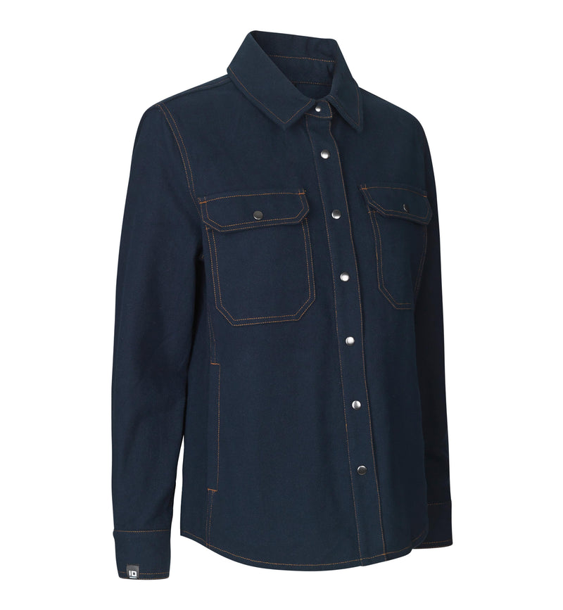 Laden Sie das Bild in Galerie -Viewer, Flanellbluse - Damen - 0705