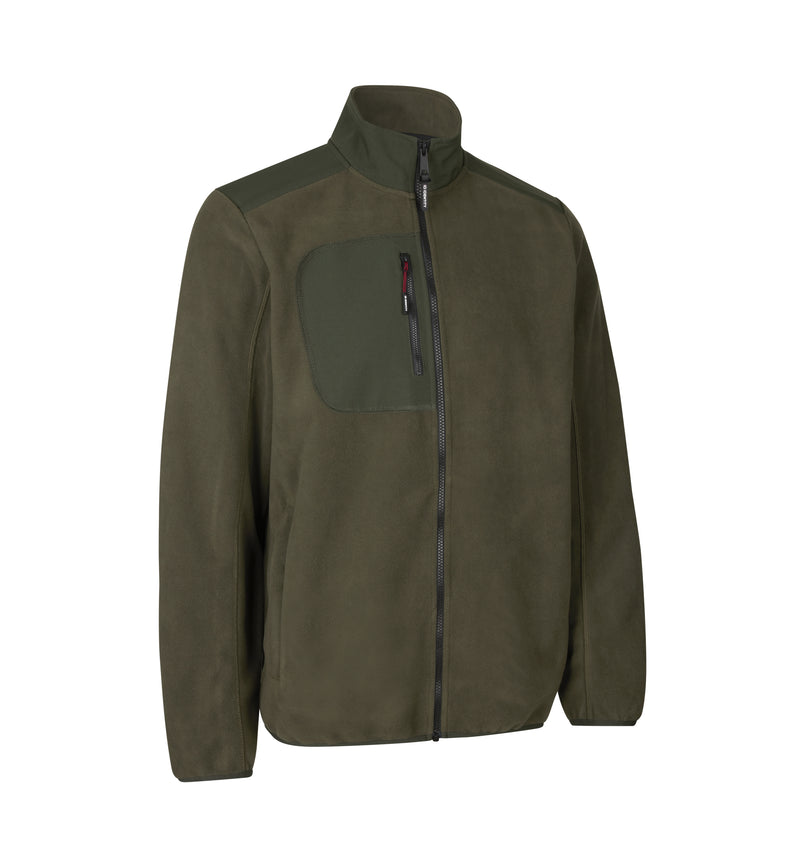 Laden Sie das Bild in Galerie -Viewer, Fleecejacke Eingefasst - 0744