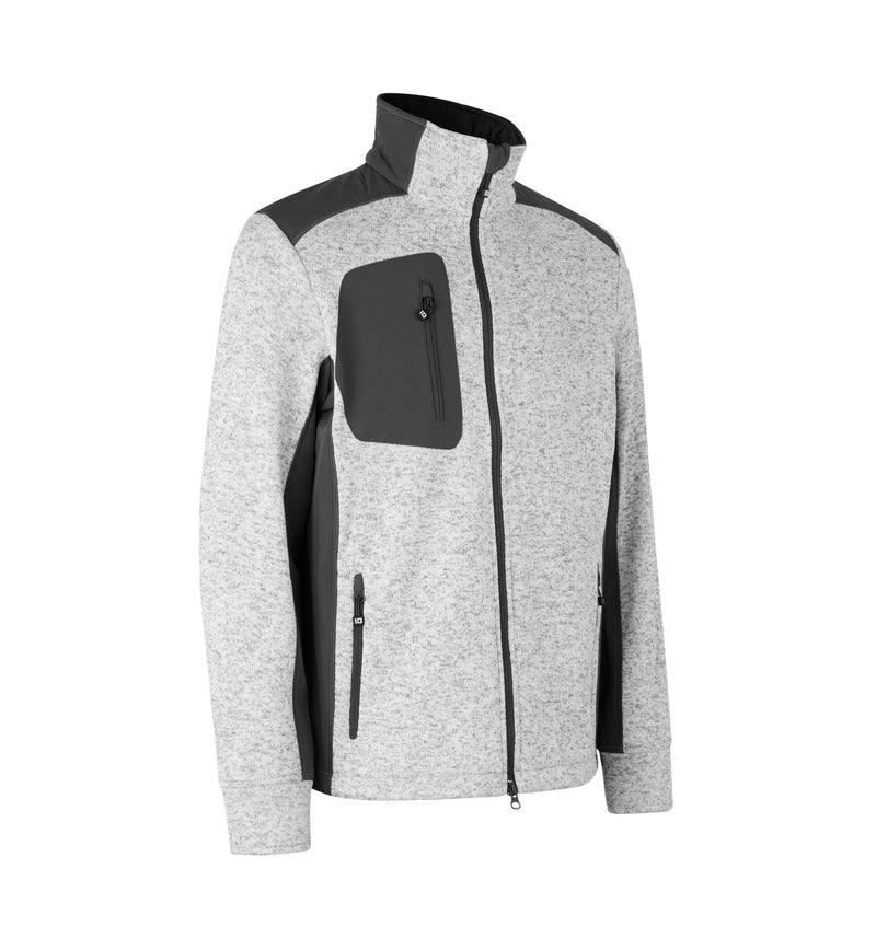 Laden Sie das Bild in Galerie -Viewer, Cardigan - Strick-Fleece - 0850