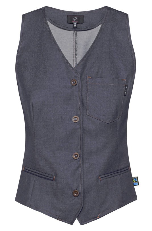 Damen-Weste denimoptik RF - 1716