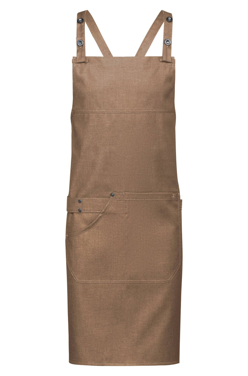 Laden Sie das Bild in Galerie -Viewer, Latzschürze 77x85cm - 4040