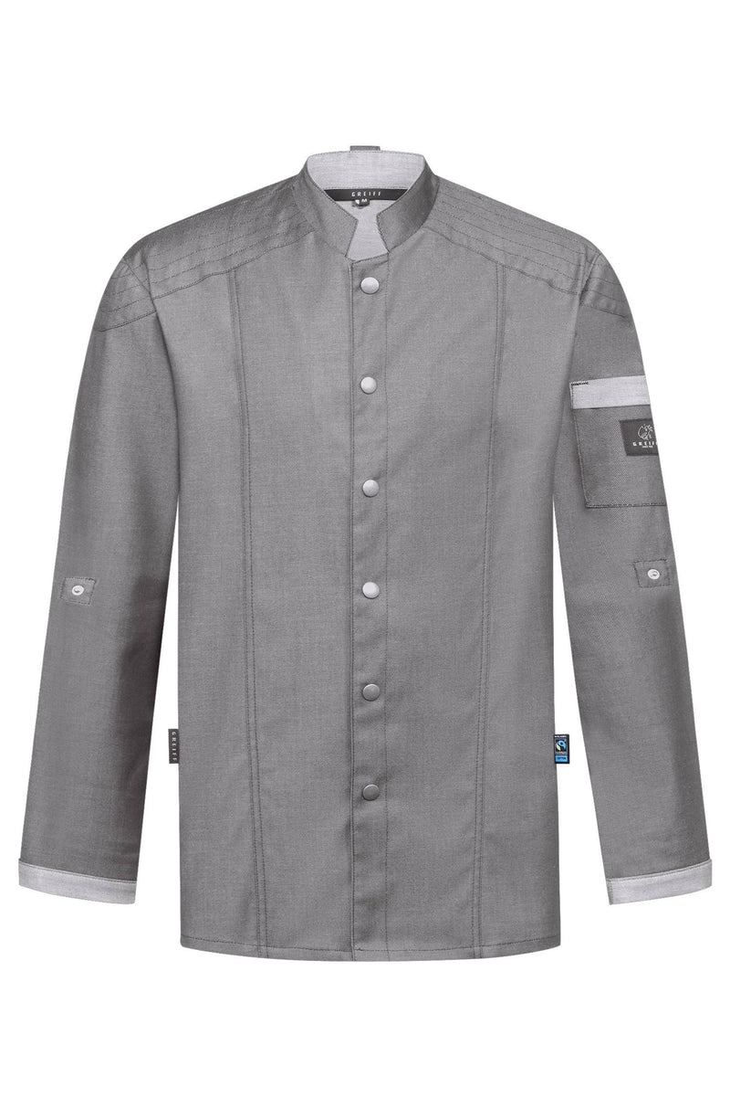 Laden Sie das Bild in Galerie -Viewer, Herren-Kochjacke Biker RF - 55721