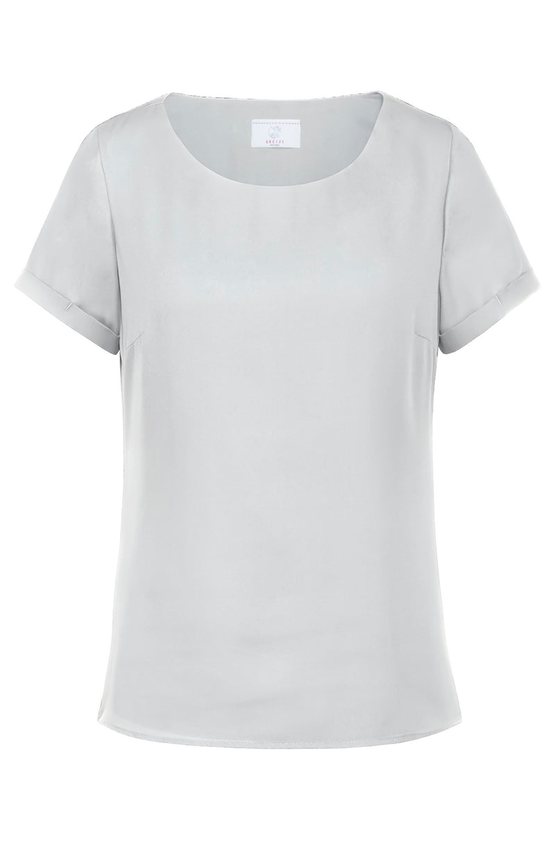 Laden Sie das Bild in Galerie -Viewer, Chiffon-Bluse 1/4 RF - 6577