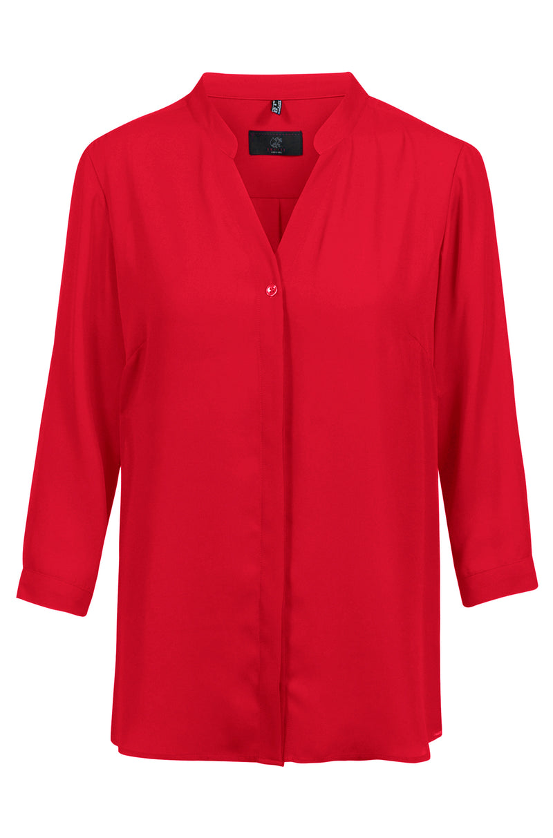 Laden Sie das Bild in Galerie -Viewer, Chiffon-Bluse 3/4 RF - 6586