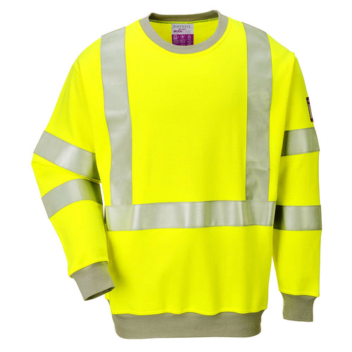 Flammhemmendes antistatisches Warnschutz-Sweatshirt - FR72
