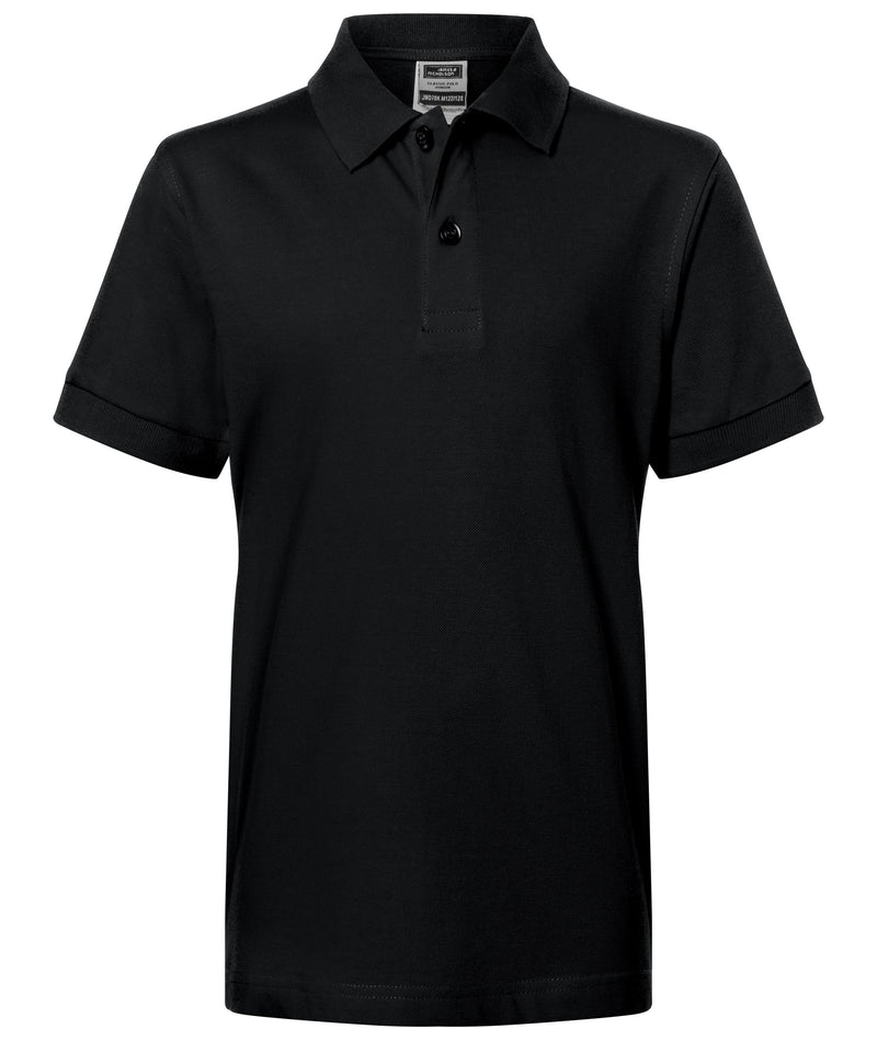 Laden Sie das Bild in Galerie -Viewer, Hochwertiges Polohemd mit Armbündchen - Kinder - JN070K