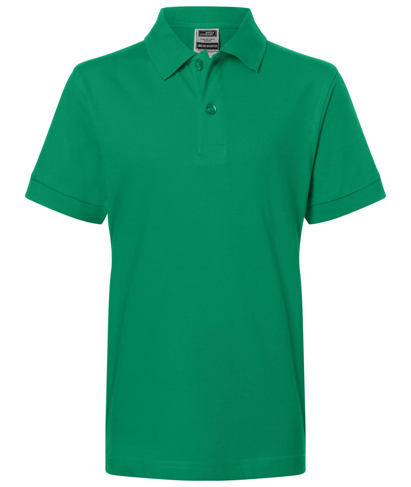 Laden Sie das Bild in Galerie -Viewer, Hochwertiges Polohemd mit Armbündchen - Kinder - JN070K