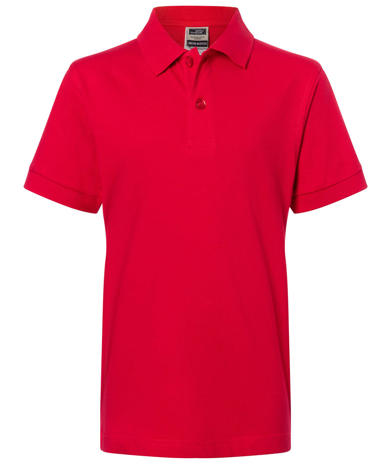 Laden Sie das Bild in Galerie -Viewer, Hochwertiges Polohemd mit Armbündchen - Kinder - JN070K