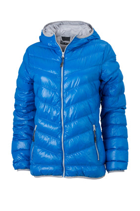 Laden Sie das Bild in Galerie -Viewer, Ultraleichte Daunenjacke mit Kapuze in sportlichem Style - JN1059