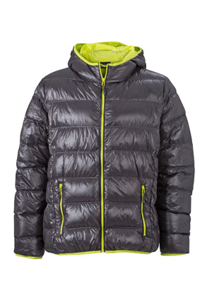 Laden Sie das Bild in Galerie -Viewer, Ultraleichte Daunenjacke mit Kapuze in sportlichem Style - JN1060