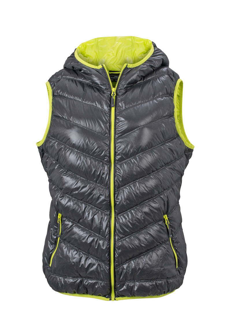 Laden Sie das Bild in Galerie -Viewer, Ultraleichte sportliche Daunenweste mit Kapuze - JN1061