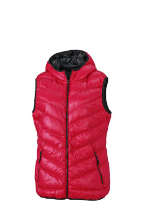 Laden Sie das Bild in Galerie -Viewer, Ultraleichte sportliche Daunenweste mit Kapuze - JN1061