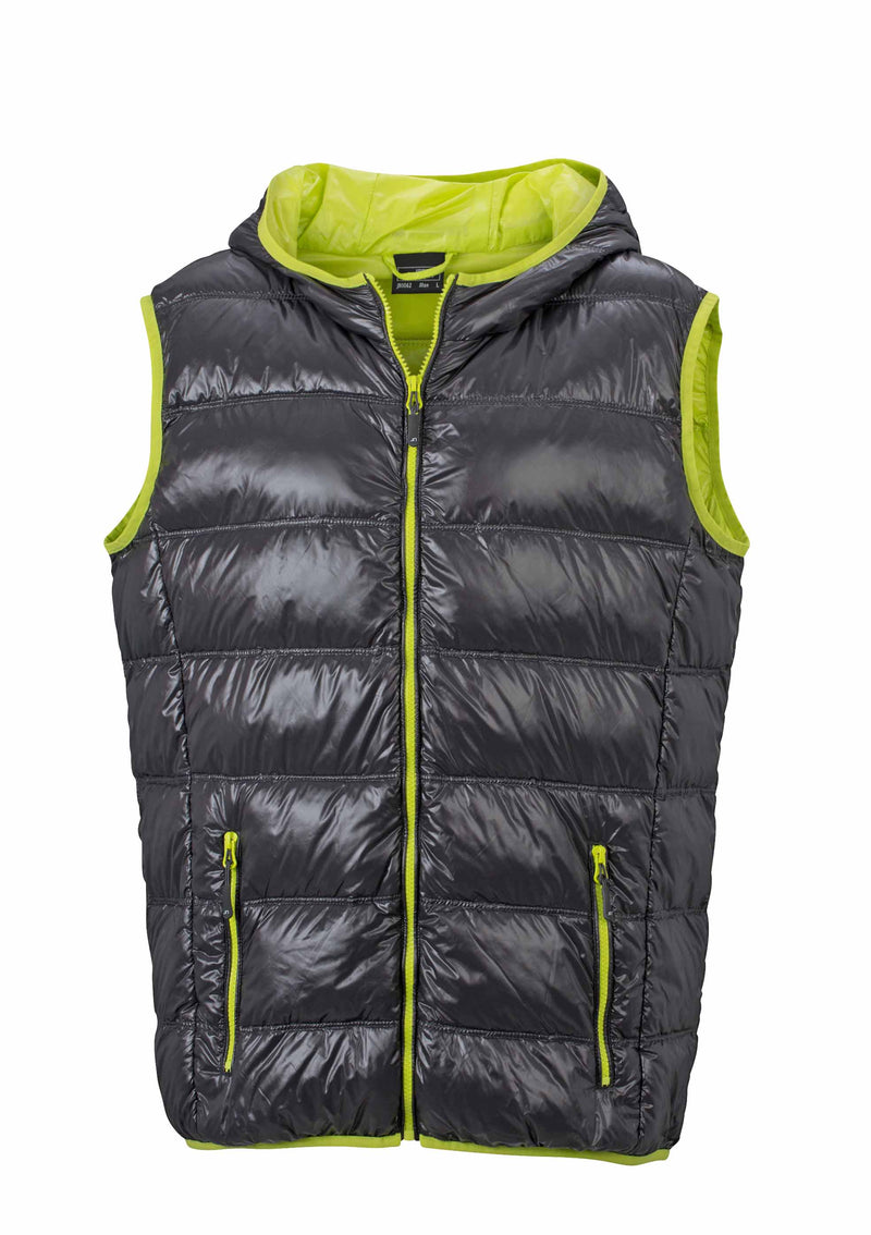 Laden Sie das Bild in Galerie -Viewer, Ultraleichte sportliche Daunenweste mit Kapuze - JN1062