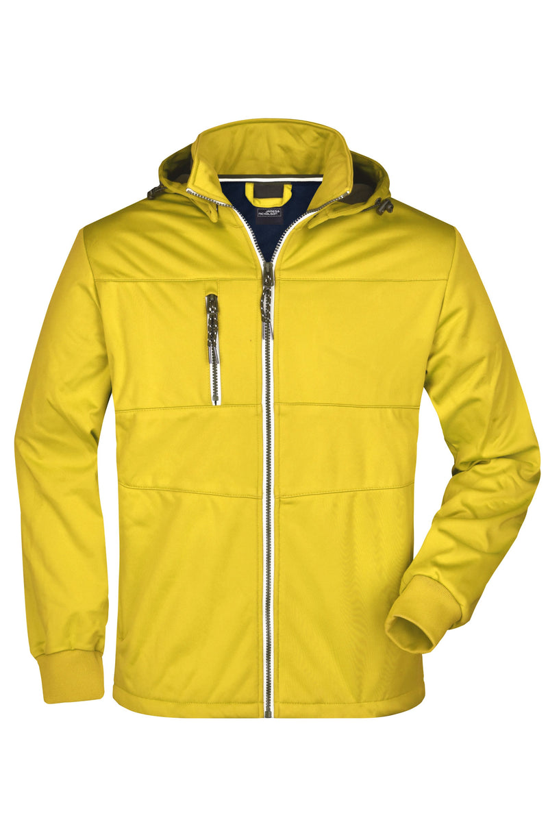 Laden Sie das Bild in Galerie -Viewer, Junge Softshell Jacke mit modischen Details - Herren - JN1078