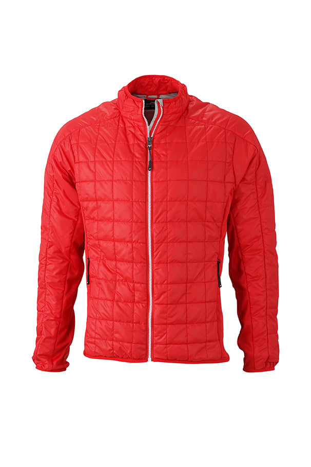 Laden Sie das Bild in Galerie -Viewer, Leicht wattierte Jacke im sportlichen Materialmix - JN1116