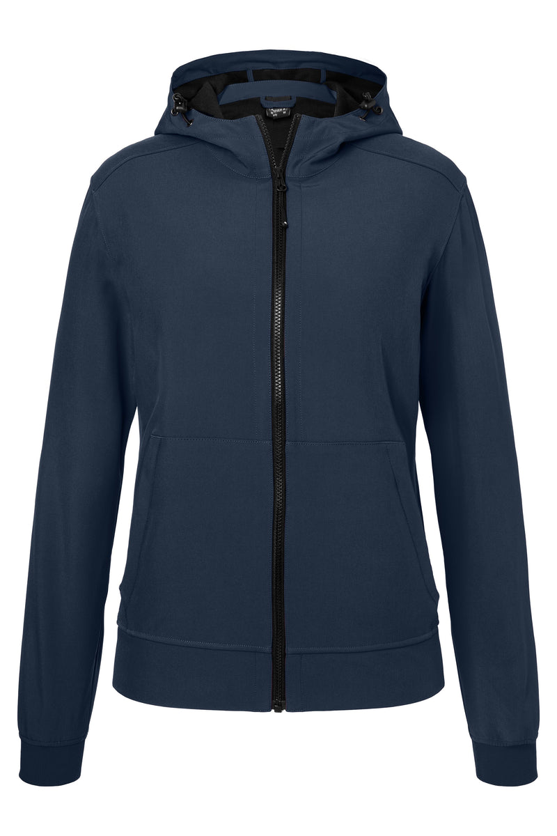 Laden Sie das Bild in Galerie -Viewer, Softshelljacke mit Kapuze im sportlichen Design - JN1145