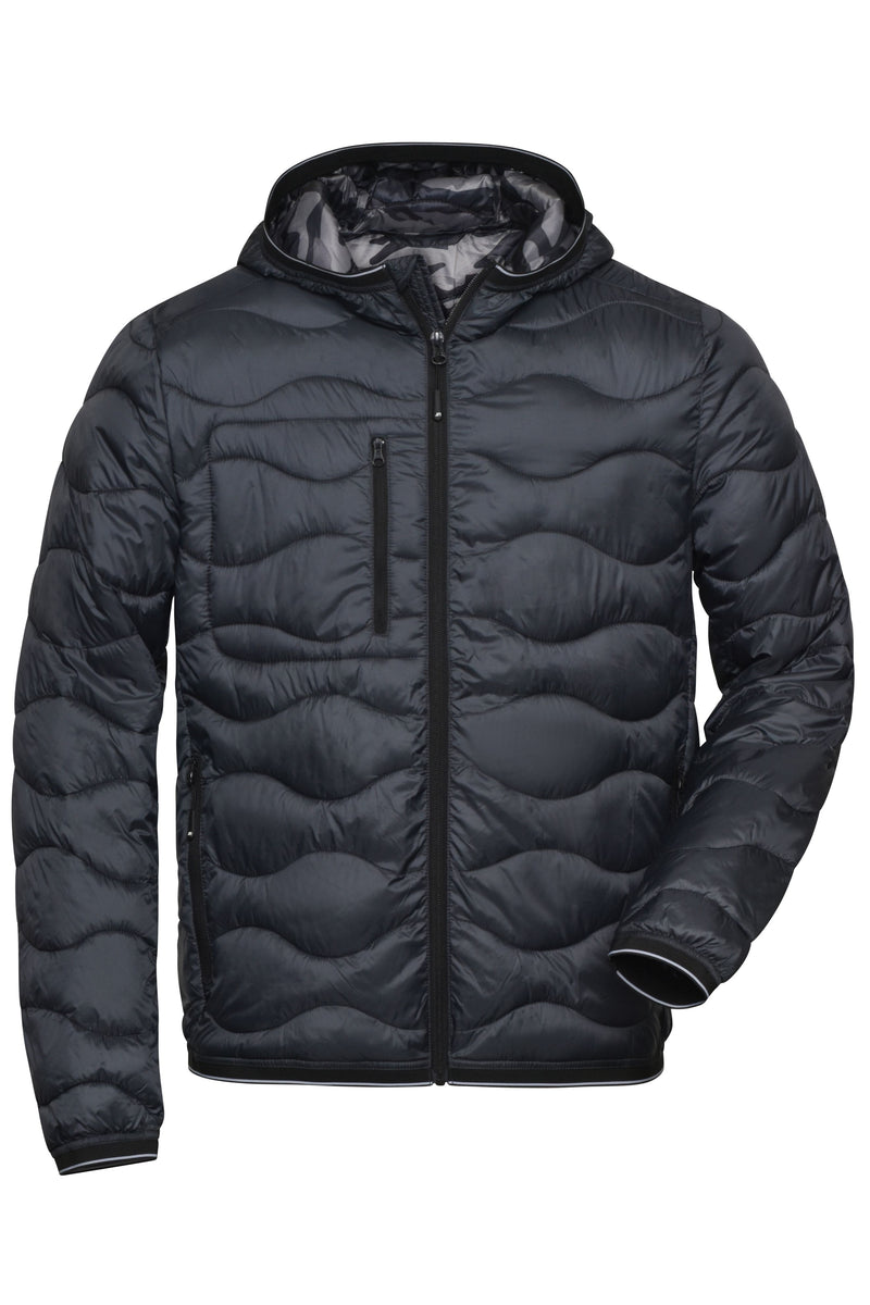 Laden Sie das Bild in Galerie -Viewer, Gesteppte Jacke mit DuPont™ Sorona® Wattierung (nachwachsender, pflanzlicher Rohstoff) - Herren - JN1156