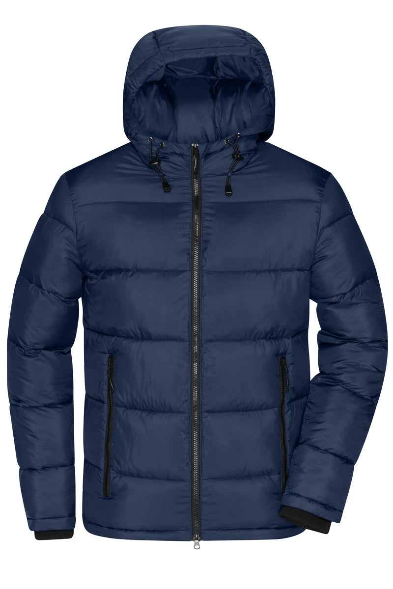 Laden Sie das Bild in Galerie -Viewer, Gesteppte Winterjacke aus recyceltem Polyester mit DuPont™Sorona® Wattierung - Herren - JN1168