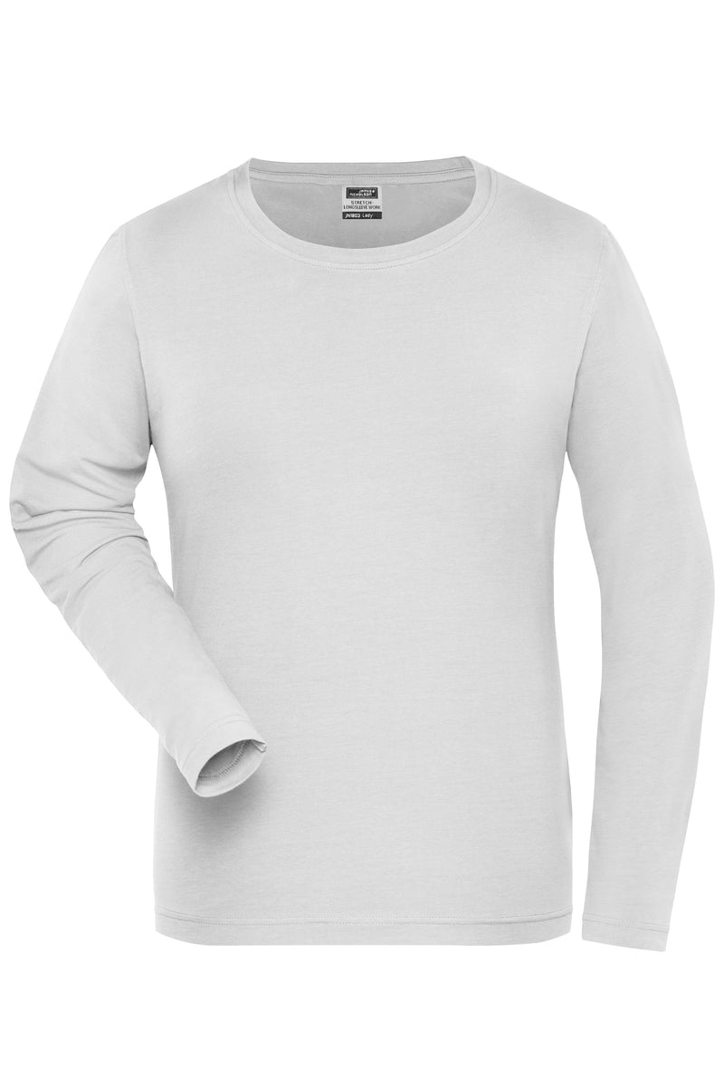 Laden Sie das Bild in Galerie -Viewer, Damen Langarm Shirt aus weichem Elastic-Single-Jersey - JN1803