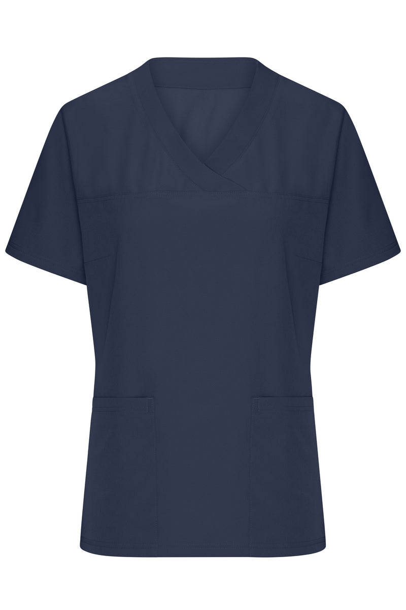 Laden Sie das Bild in Galerie -Viewer, Elastischer Kasack mit V-Ausschnitt Damen - JN3103