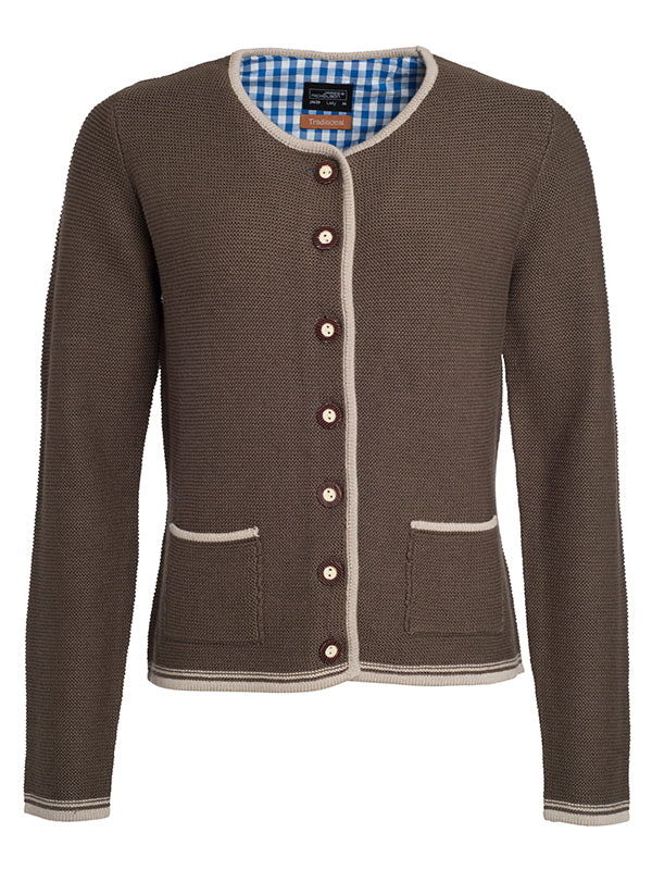 Laden Sie das Bild in Galerie -Viewer, Strickjacke im klassischen Trachtenlook - JN639