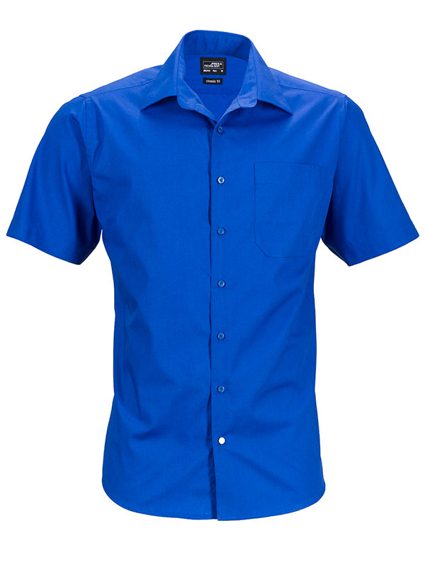 Laden Sie das Bild in Galerie -Viewer, Klassisches Shirt aus strapazierfähigem Mischgewebe - JN644